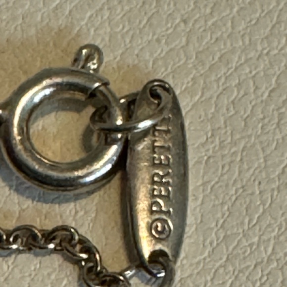 Tiffany & Co. Elsa Peretti®  Open Heart Pendant Necklace 925 Silver small - Picture 5 of 6